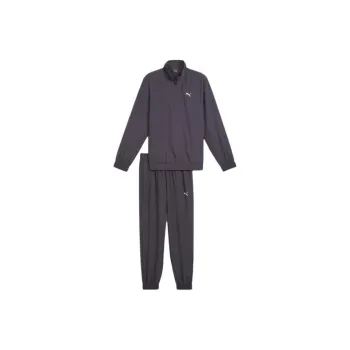 PUMA Woven Half-Zip Tracksuit Casual Sportswear Men's Galaxy Gray