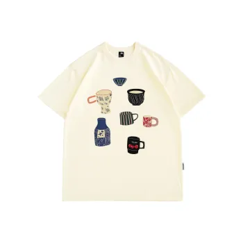 BLUELANDINC T-Shirts Women's Custard