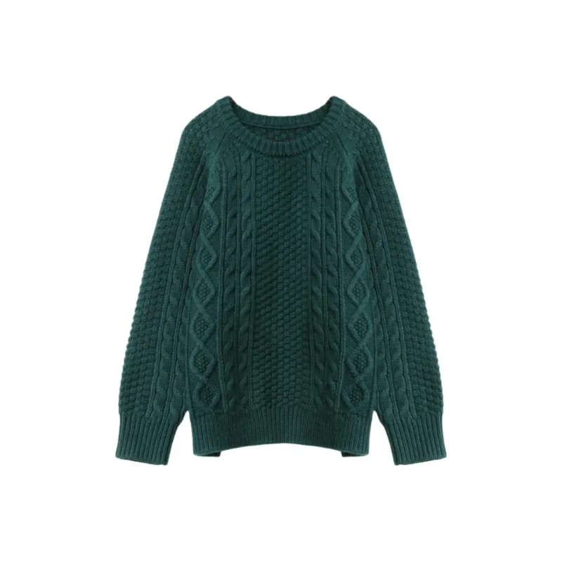 CHIC VEN Sweater Women's Vintage Green-0