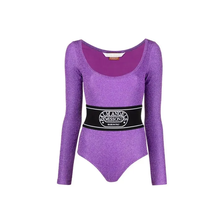 Missoni X PALM ANGELS Bodysuits Women's Purple-0