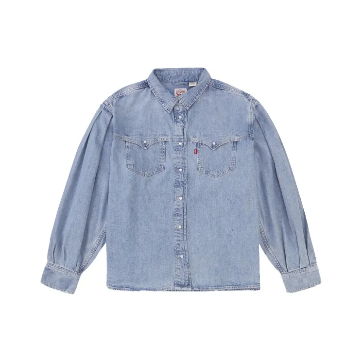 Levis Shirts Women's Light Blue-0