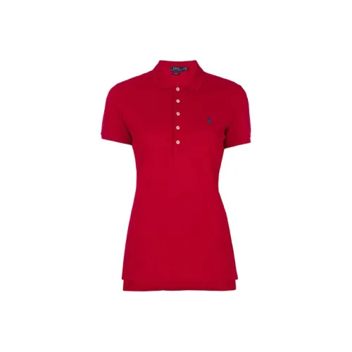 Polo Ralph Lauren SS22 Polo Shirt Women's Red