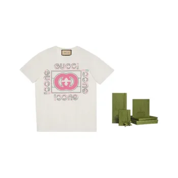 GUCCI T-Shirts Women's Gift Box Set Beige