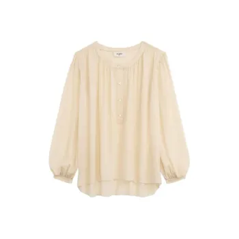CELINE Shirts Women's Beige Yellow