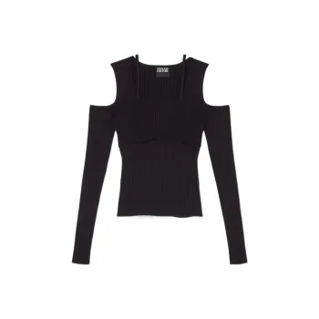 VERSACE JEANS COUTURE SS22 Knitwear Women's Black