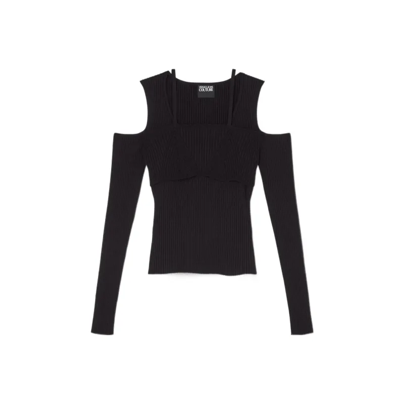 VERSACE JEANS COUTURE SS22 Knitwear Women's Black-0