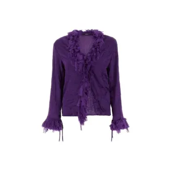 VERSACE T-Shirts Women's Purple