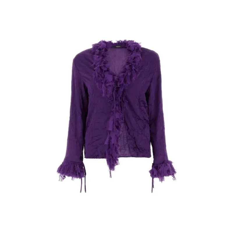 VERSACE T-Shirts Women's Purple-0