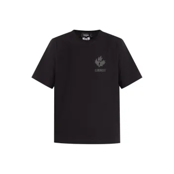 DSQUARED 2 Logo Patch Crewneck T Shirt