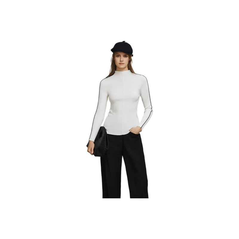 ELLE Sweaters Women's Ecru-0