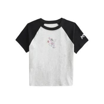 Hollister Raglan Sleeve T Shirt Women's Black