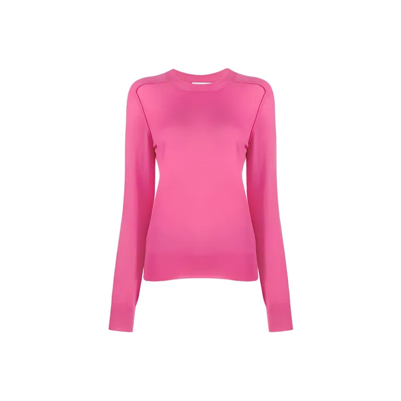 Bottega Veneta Slim Fit Knitwear Women's Pink-0