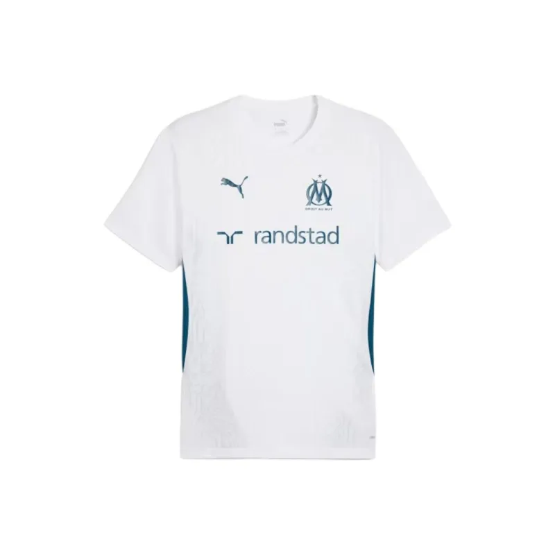 PUMA Olympique De MarseilleDRYCELL SS24 Soccer Jerseys Men's White-0