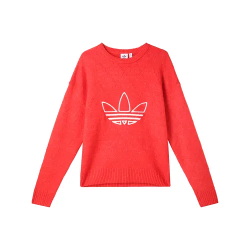Adidas Originals AW24 Sweater Women's Light Scarlet