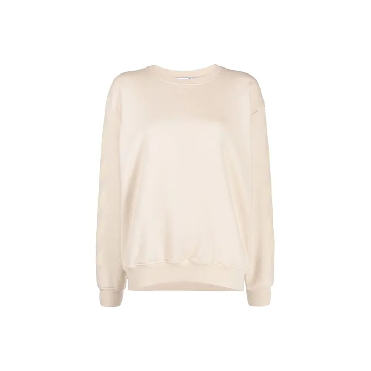 OFF WHITE FW21 Sweatshirts Women's Beige-0