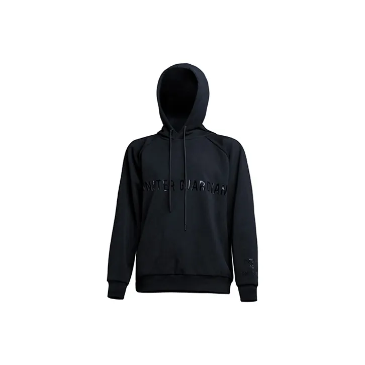 Monster Guardians Hooded Loose Fit Regular Sweatshirt Women's Phantom Black-0