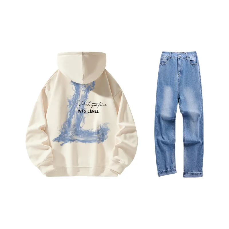 LEVEL Sweatshirt Sets Unisex-24