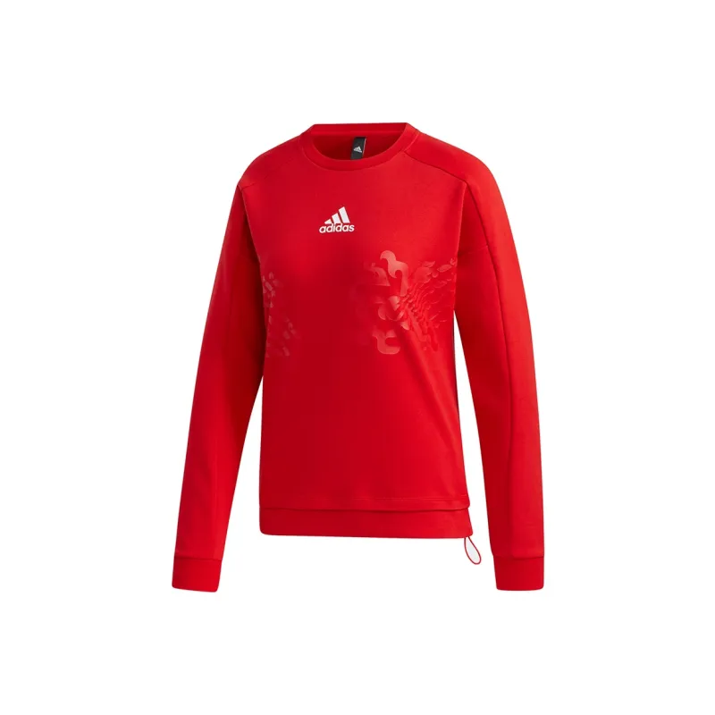 Adidas CNY Collection Sweatshirt Women's Light Scarlet-0