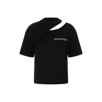 Alexander McQueen T-Shirts Women's Black