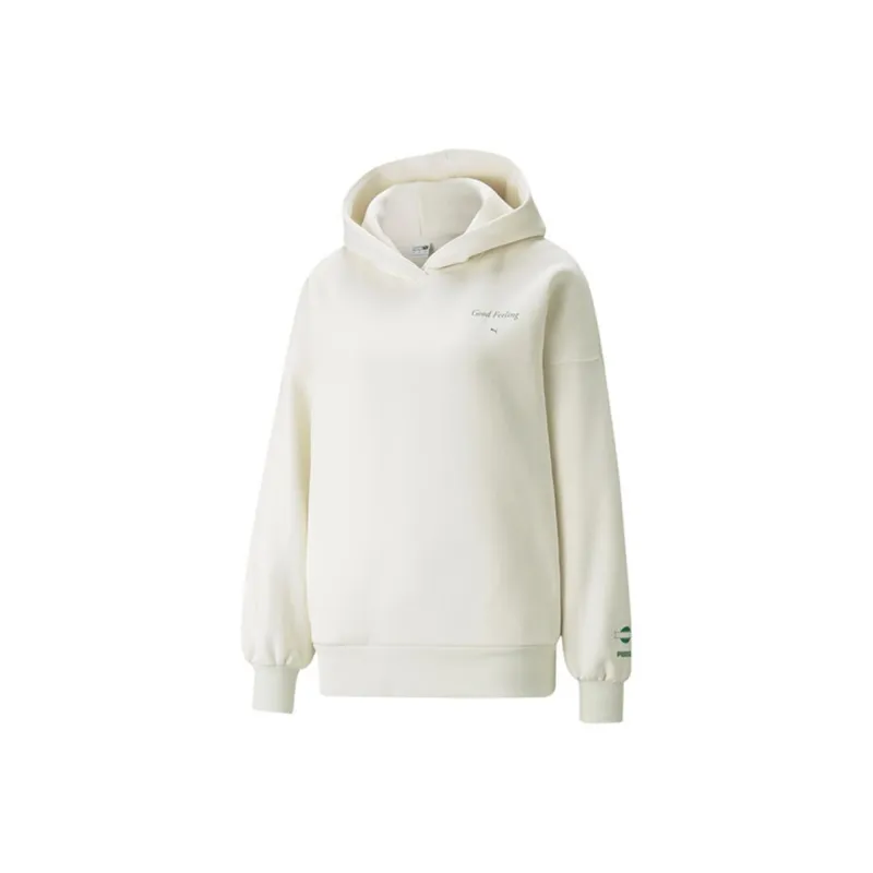 PUMA Wellness Club Sweatshirts Women's Ivory-0