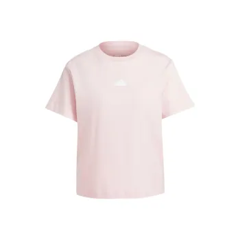 Adidas T-Shirt Women's Sandy Brown Pink