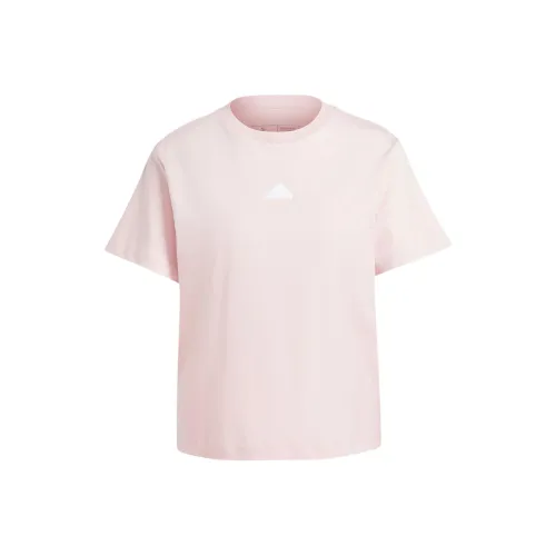 Adidas T Shirt Women's Sandy Brown Pink