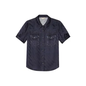 PSALTER SS24 Shirt Women's Dark Blue