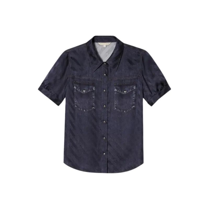 PSALTER SS24 Shirt Women's Dark Blue-0