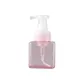 250ml Square Lotion Travel Bottles in Transparent Pink, 1 Piece