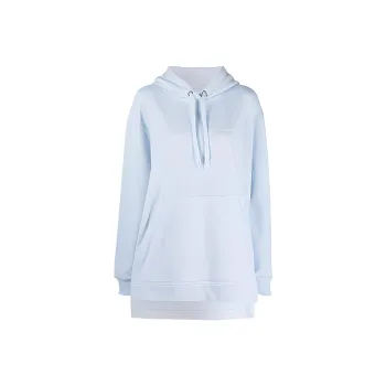 Burberry Aurore Deer Print Oversized Hoodie 'Pale Blue'