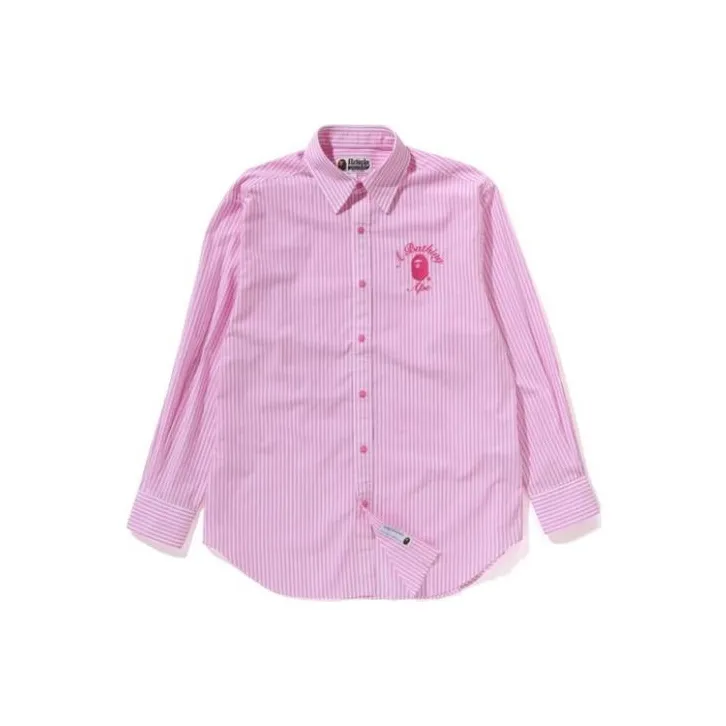 A BATHING APE Shirts Women's Pink-0