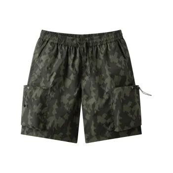 SEM/R Casual Shorts Men's Green Tone 00344