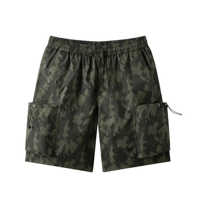 SEM/R Casual Shorts Men's Green Tone 00344-0