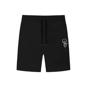 KARL LAGERFELD SS24 Casual Shorts Men's Black