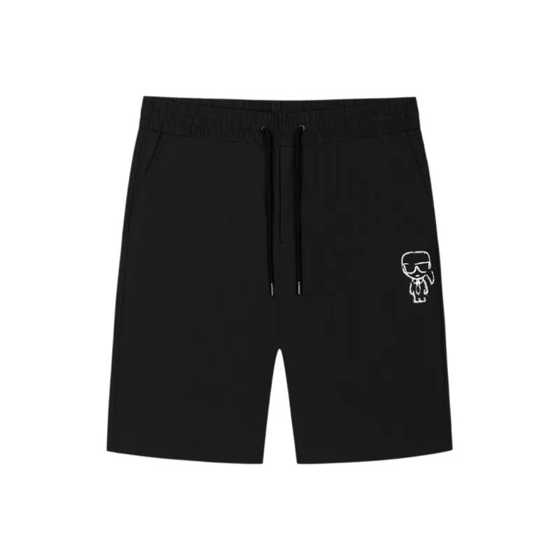 KARL LAGERFELD SS24 Casual Shorts Men's Black-0