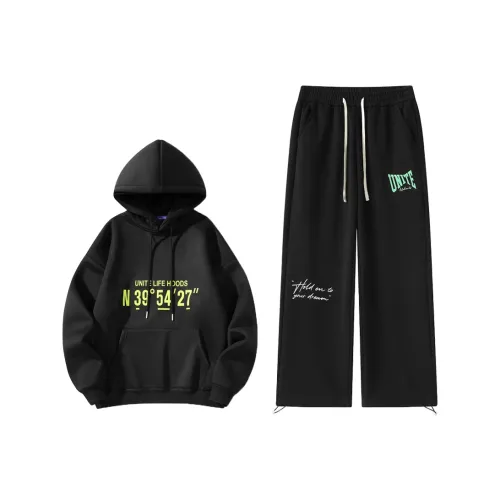 Unite Life HOODS Sweatshirt Set Unisex