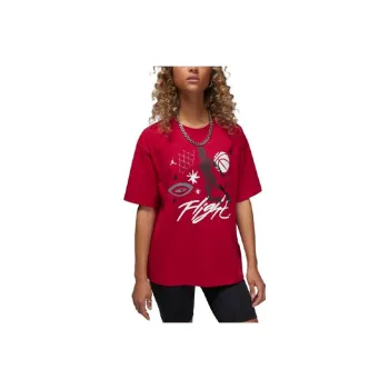 JORDAN T Shirts Women's Gym Red
