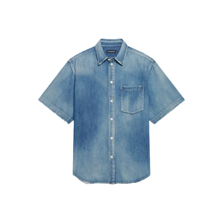 Balenciaga Shirts Women's Blue-0