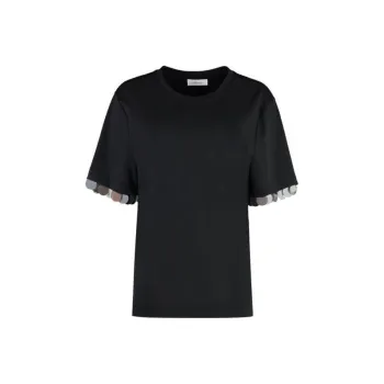 Paco Rabanne Crewneck Short Sleeved T Shirt