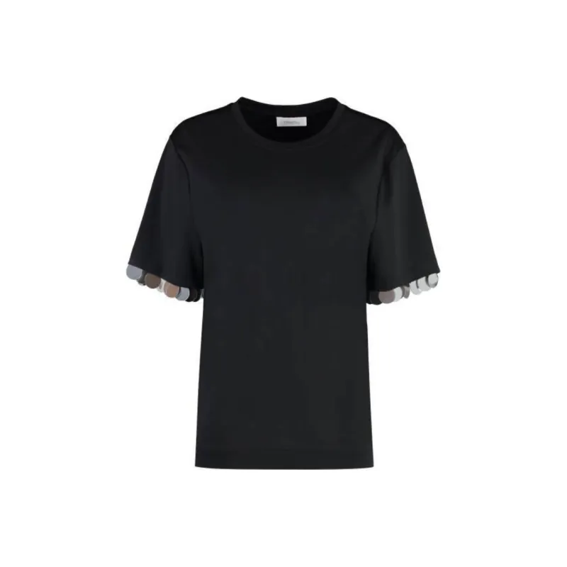 Paco Rabanne Crewneck Short Sleeved T Shirt-0
