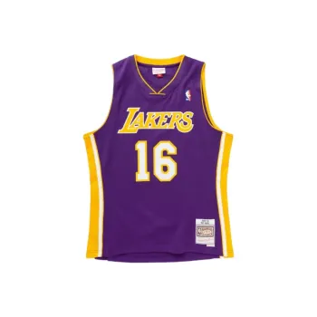 Mitchell & Ness Mitchell & Ness NBA Series FW24 Basketball Jerseys Men's Purple Gold