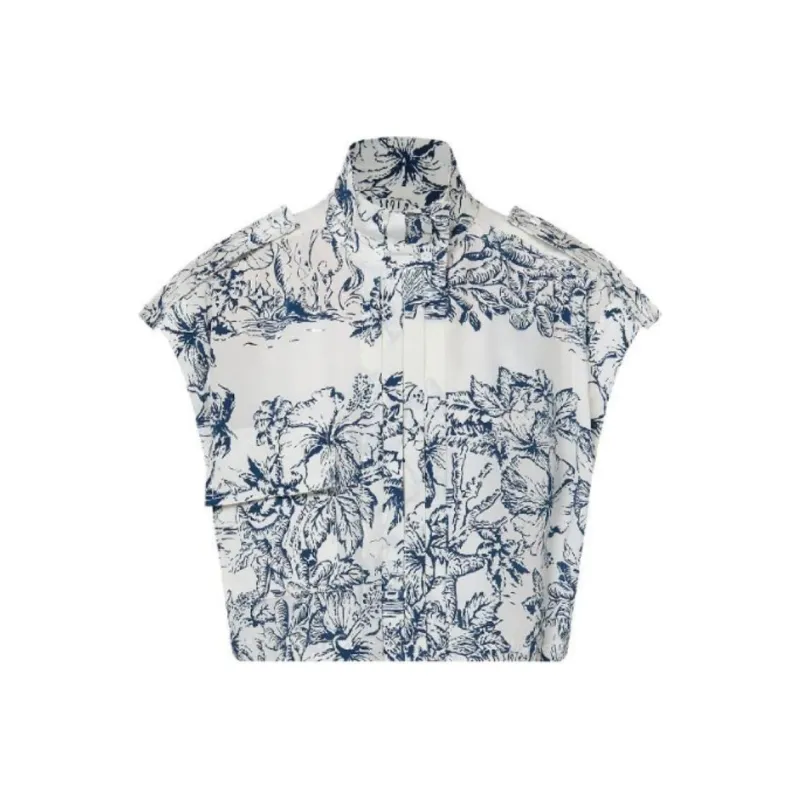 LOUIS VUITTON SS24 Shirt Women's Blue-0
