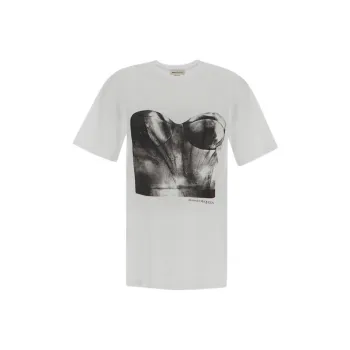 Alexander McQueen T Shirts Women's White
