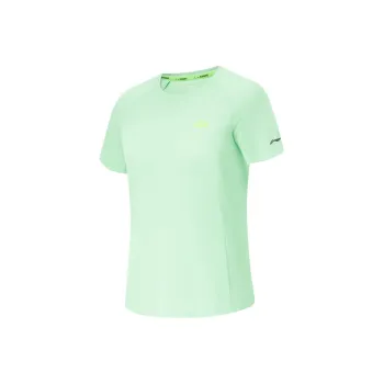 LiNing Raglan Sleeve T Shirt Women's Cooling Green