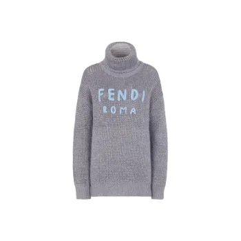 FENDI SS22 Sweater Women's Gray