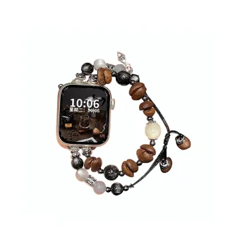 Miss Wrist Watch Band Apple Compatibility 125 210mm Bead Material