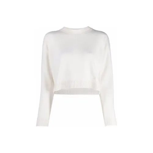 Valentino FW21 Loose Fit Sweater Women's Ecru