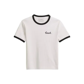 COACH T Shirts Women's White