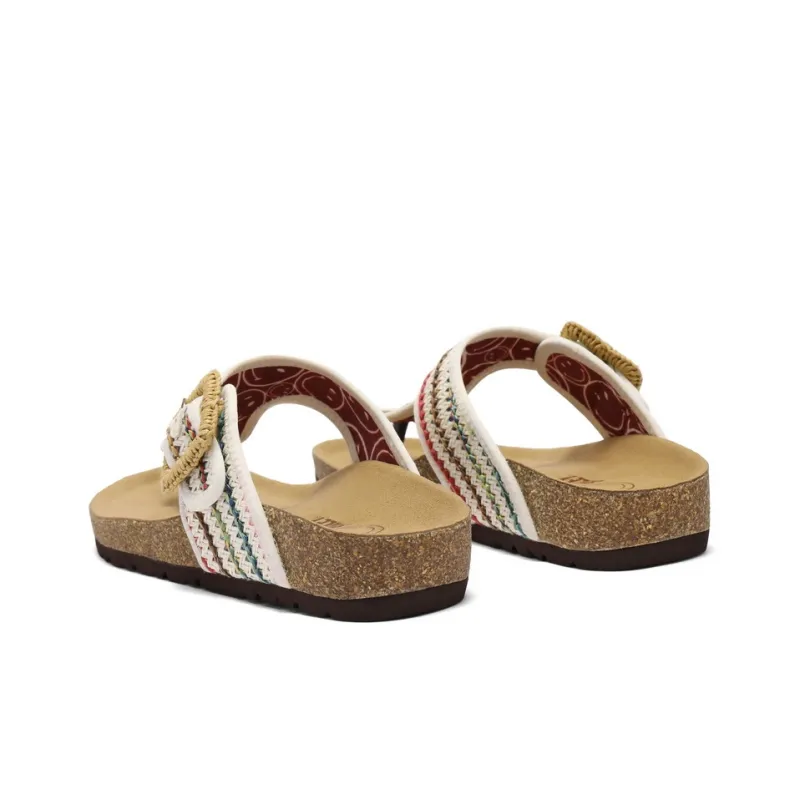SMILEY x BELLE Abrasion Resistant Flip Flops Women's-7