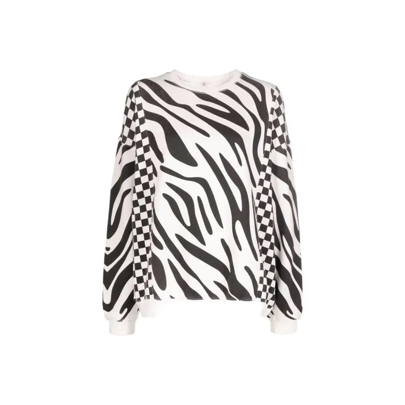 R13 Tiger print Cotton Sweatshirt-0